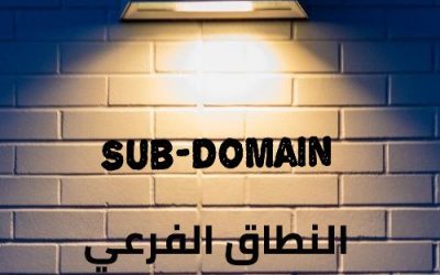 النطاق (الدومين) الفرعي Sub-Domain